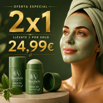 ¡OFERTA 2x1 MASCARILLA EXFOLIANTE TÉ VERDE DETOX